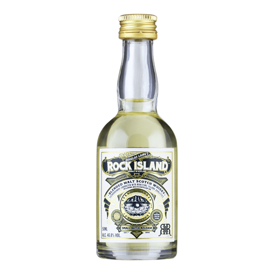 ROCK ISLAND Malt Scotch Whisky miniatuur