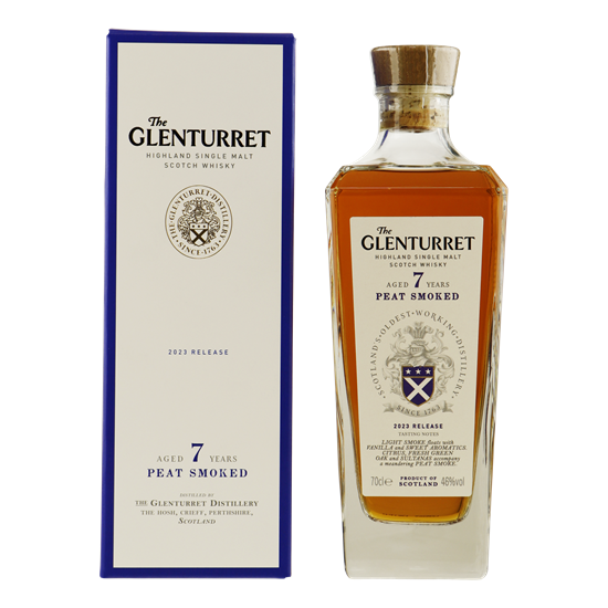 GLENTURRET 7YO Peat Smoked 2023