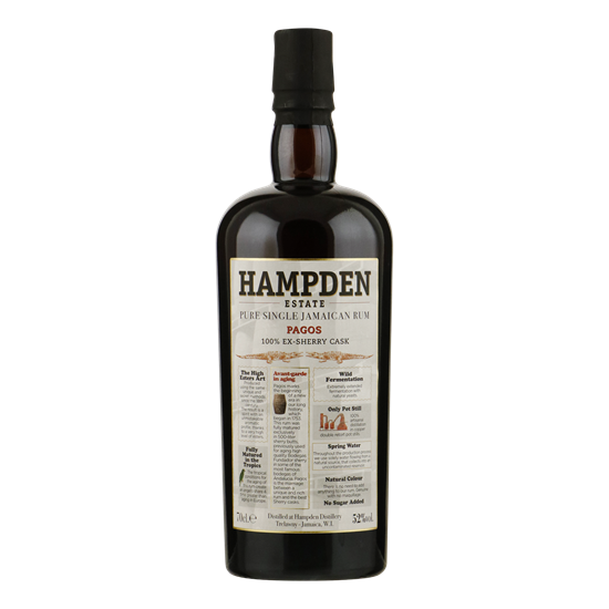 HAMPDEN Estate Pagos Sherry Cask Rum 2023 52% 0,70 ltr