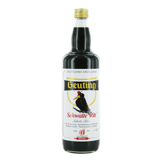 GEUTING Schwatte Pitt (droplikeur) 20% 0,70 ltr.
