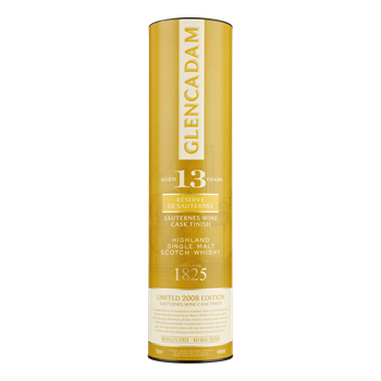 GLENCADAM 13YO Sauternes Cask Finish 2008 46% 0,70**