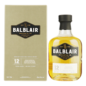 BALBLAIR 12YO Highland Single Malt Whisky 0,70 ltr