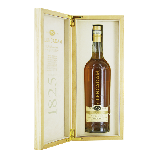 GLENCADAM 25YO Highland Single Malt 0,70 ltr gift box