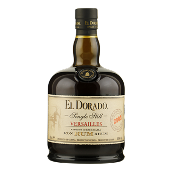 EL DORADO Rum Single Still Versailles 2009 0,70 ltr