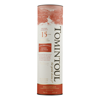 TOMINTOUL 15YO 2008 Madeira Cask Finish 0,70 ltr