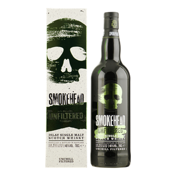 SMOKEHEAD Unfiltered 46% Islay Single Malt Whisky 0,70 ltr.