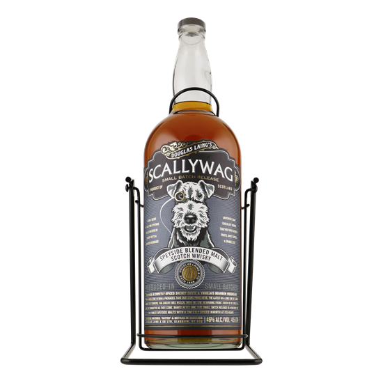 SCALLYWAG Speyside Malt Whisky 4,5 ltr + Cradle