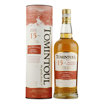 TOMINTOUL 15YO 2008 Madeira Cask Finish 0,70 ltr
