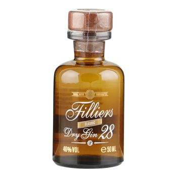 FILLIERS Dry Gin 28 miniatuur