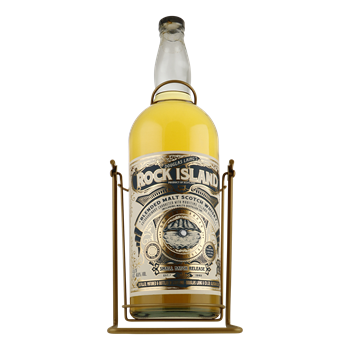 ROCK ISLAND Blended Malt Scotch Whisky 4,5 ltr + Cradle