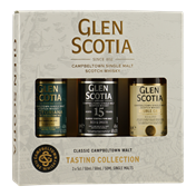 GLEN SCOTIA Giftpack double cask / 15YO / Victoriana 3x5cl