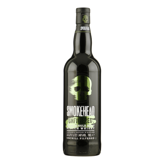 SMOKEHEAD Unfiltered 46% Islay Single Malt Whisky 0,70 ltr.