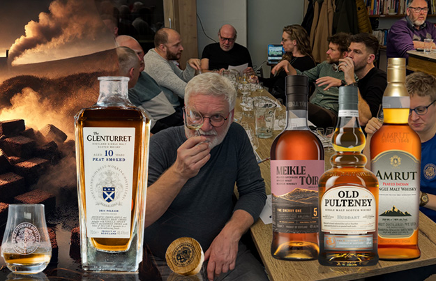 Overbetuwe geniet van Glenturret 10 YO Peat Smoked