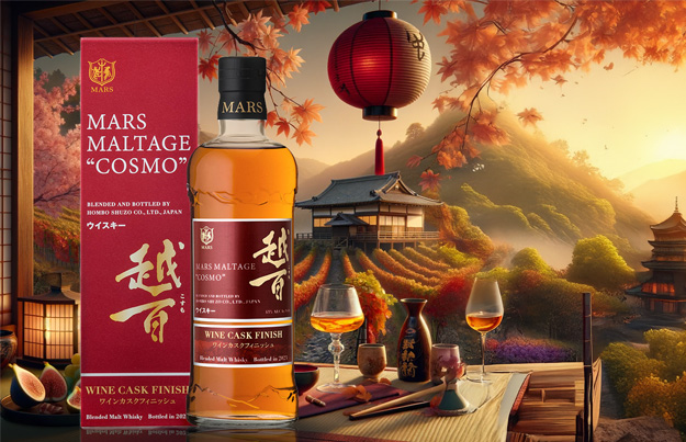 Mars Maltage Cosmo Wine Cask Finish – Limited Edition met Japanse wijnvatrijping