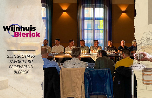 Glen Scotia PX favoriet bij proeverij in Blerick