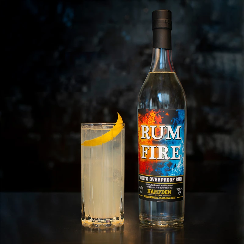 Rum Fire Highball