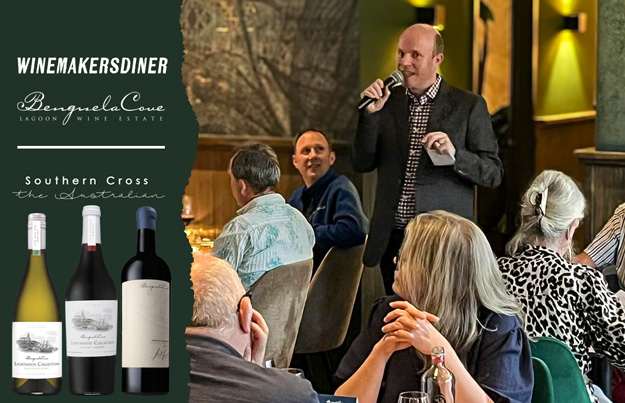 Benguela Cove wijnmakersdiner bij Southern Cross in Heemstede