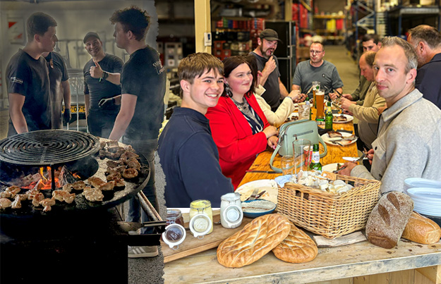 Voorjaarsbarbecue De Monnik Dranken 2025: regen, rook en gezelligheid