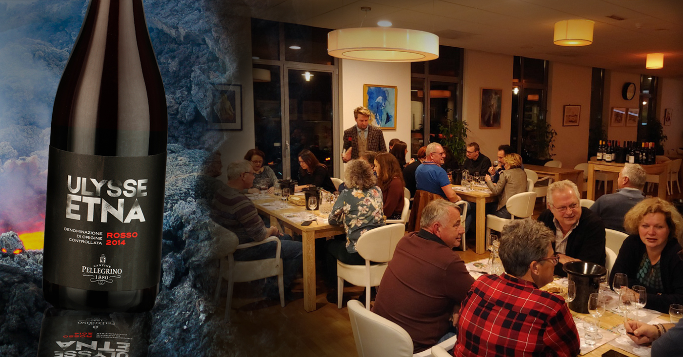 Wijnliefhebbers Heeze genieten van gepassioneerde Etna Rosso