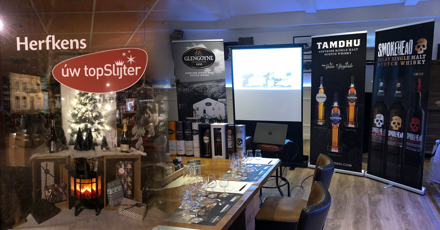 Heerde maakt kennis met whisky’s van Glengoyne, Tamdhu en Smokehead