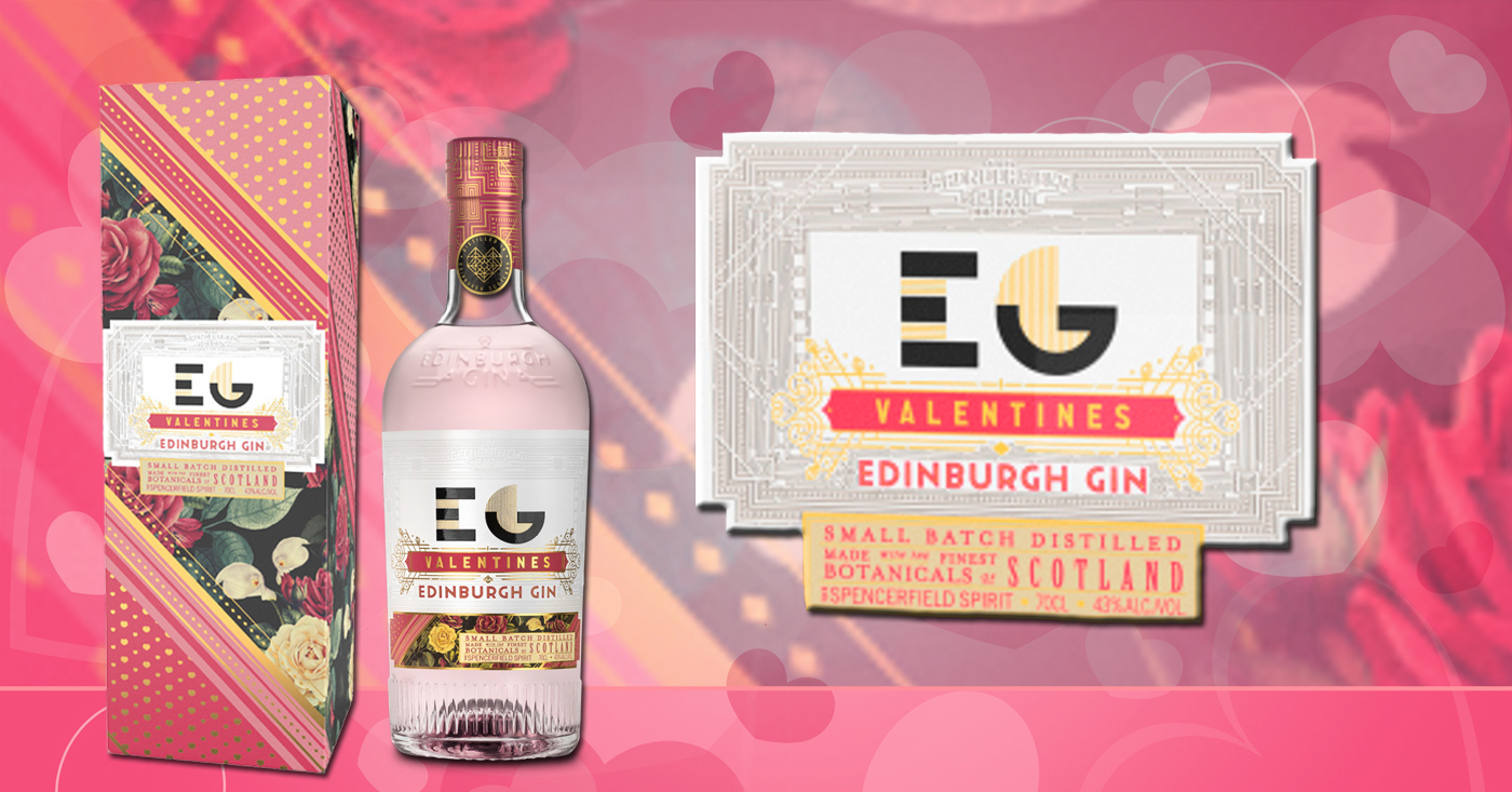 Love is in the air met Edinburgh Valentine’s Gin