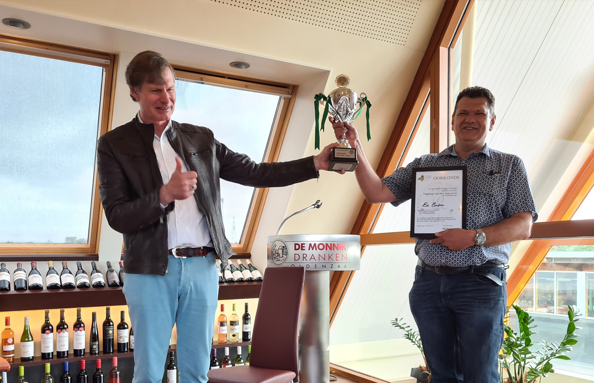 Ed Carper winnaar van het Lafite Laureaat