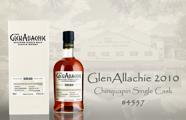 GlenAllachie 2010 Chinquapin Single Cask exclusief voor Nederland!