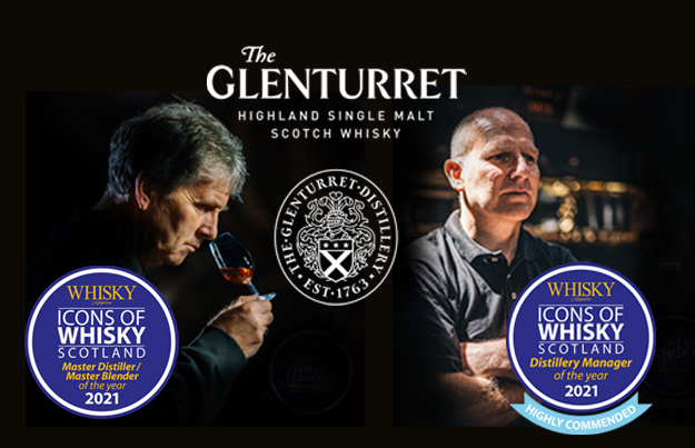 Vakmensen The Glenturret geëerd tijdens Icons of Whisky Scotland 2021