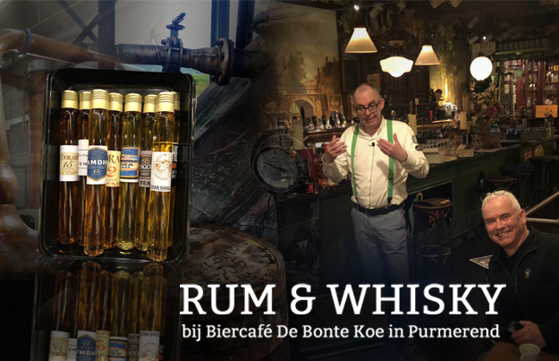 Rum & Whisky bij Biercafé De Bonte Koe in Purmerend