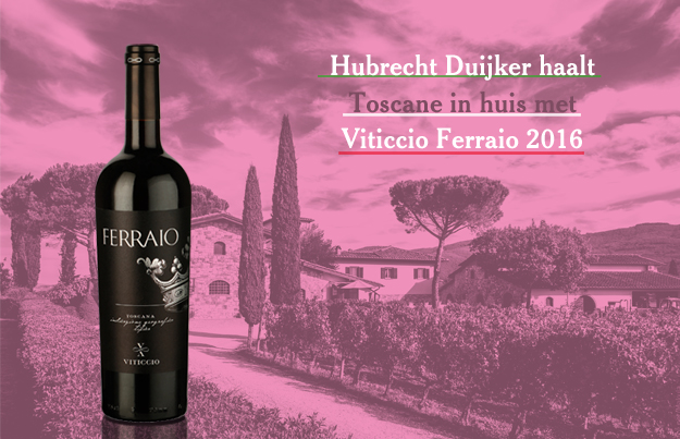 Hubrecht Duijker haalt Toscane in huis met Viticcio Ferraio 2016