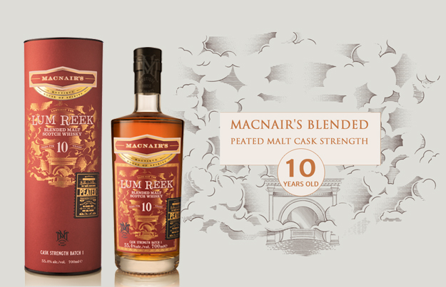 MacNair’s voegt 10 jaar oude peated whisky aan assortiment