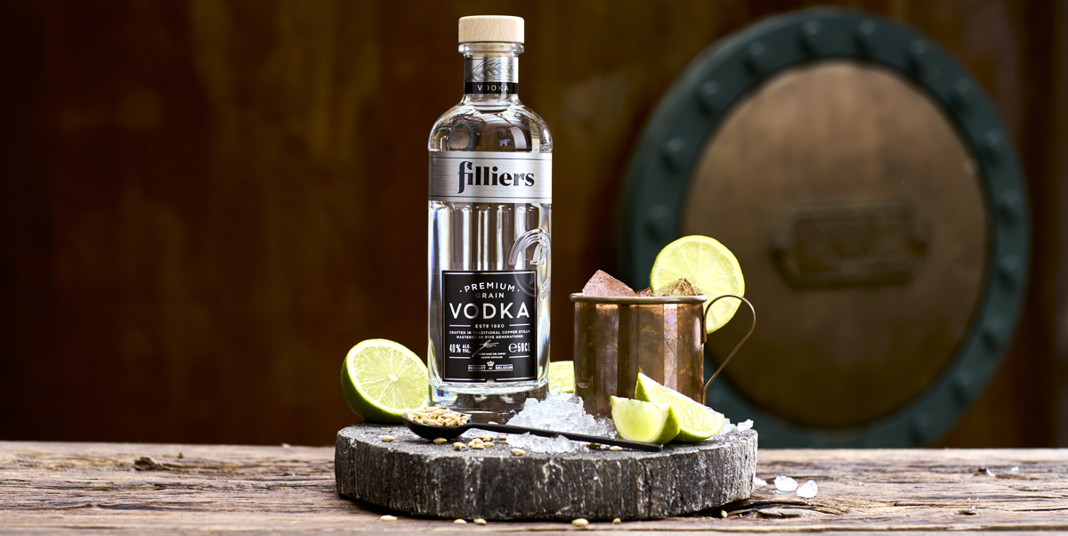 Filliers Vodka Pure Grain - Best Belgian Pure Vodka