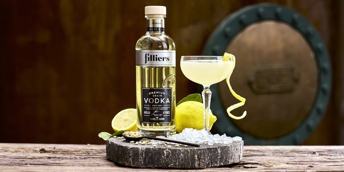 Filliers Vodka Lemon - Best Belgian Flavoured Vodka