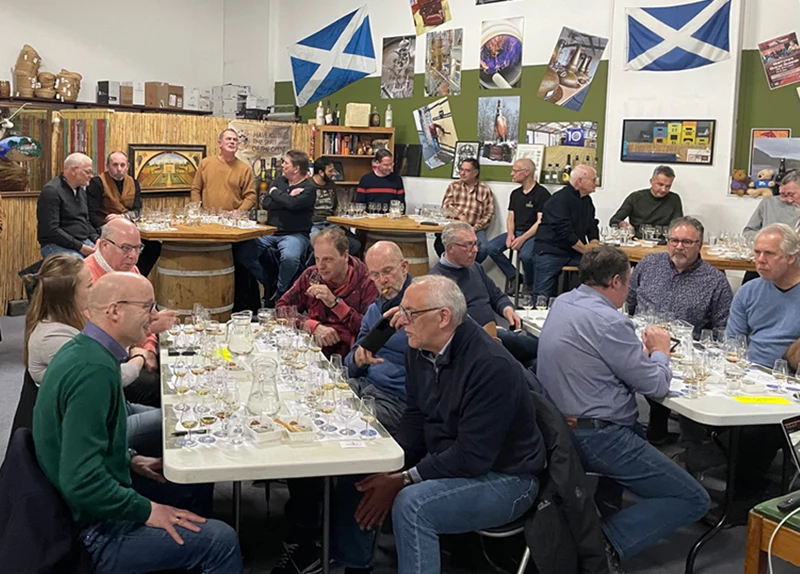 Whisky proeverij met Schotse whisky's bij Slijterij De Bodega in Capelle