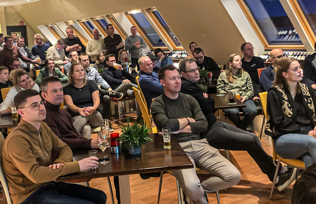 Nieuwjaarsborrel 2023 voor collega’s De Monnik Dranken