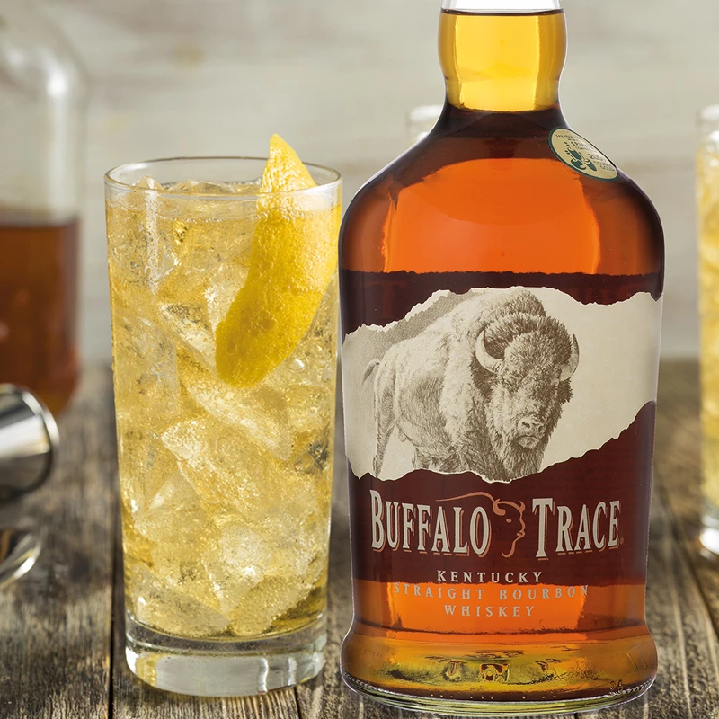 Buffalo Trace Bourbon & Ginger Ale