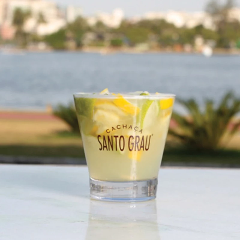 Santo Grau Cachaca Caipirinha