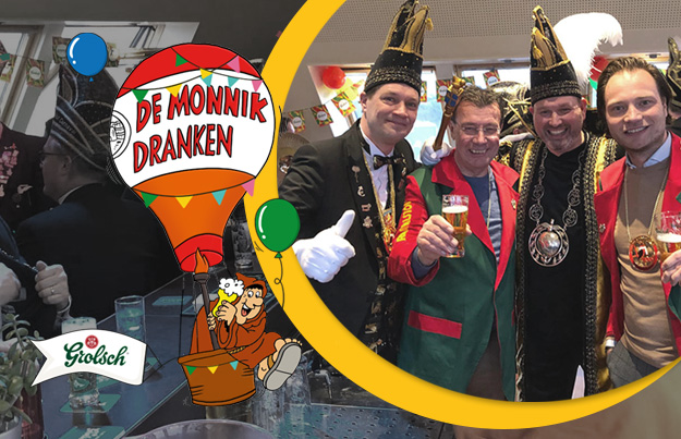 Bezoek Hoogheden Kadolster bij De Monnik Dranken & Carnavalstour 2023