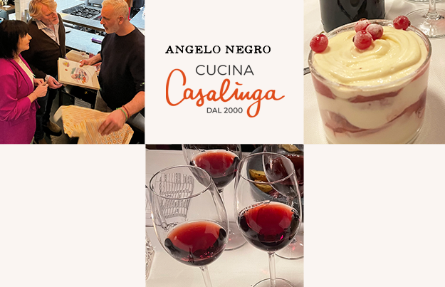 Angelo Negro Diner bij Cucina Casalinga aan Stadionweg in Amsterdam