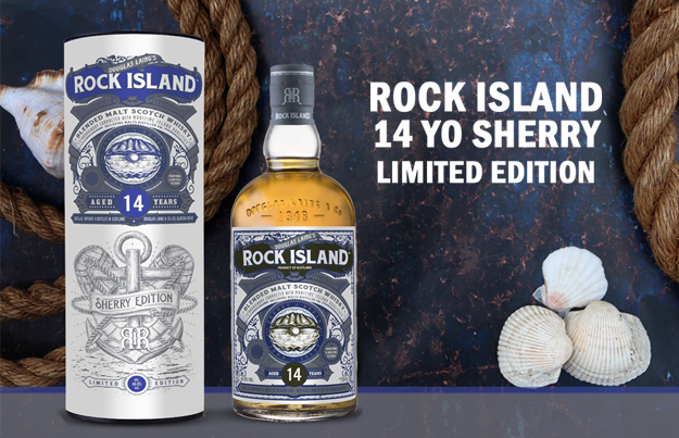 Douglas Laing viert 75-jarig bestaan met nieuwe Rock Island 14 YO Sherry Limited Edition