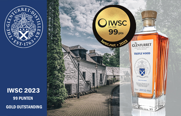 The Glenturret Triple Wood verkozen tot een van de beste whisky's van de wereld