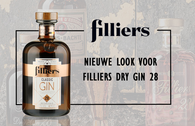 Filliers lanceert nieuwe look voor geliefde Dry Gin 28