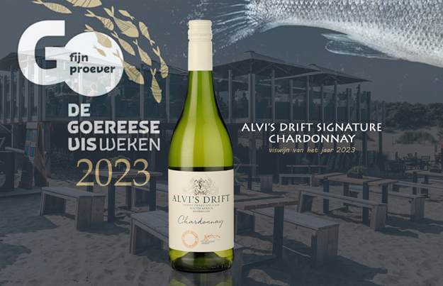 Alvi’s Drift Signature Chardonnay ‘viswijn van het jaar 2023’ op Goeree-Overflakkee