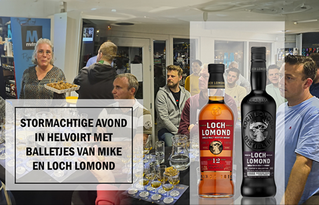 Stormachtige avond in Helvoirt met balletjes van Mike en Loch Lomond