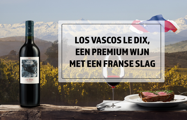Los Vascos Le Dix, een premium wijn met een Franse slag