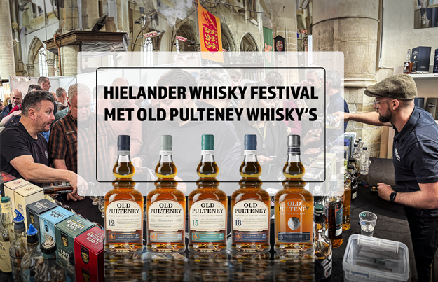 Old Pulteney whisky’s populair op Hielander Whisky Festival 2024