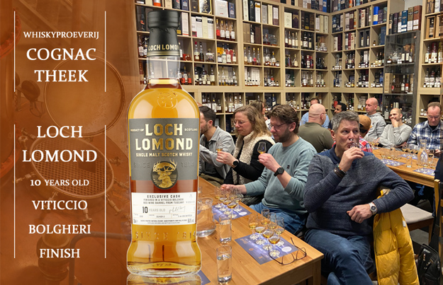 Bolgheri Finish van Loch Lomond sublieme start whiskyproeverij De Cognactheek