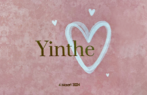 Michel en Shelly trotse ouders geworden van dochter Yinthe