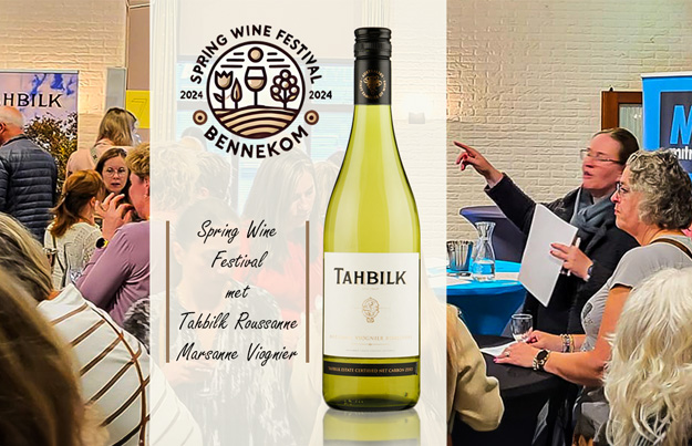 Spring Wine Festival Bennekom met Tahbilk Roussanne Marsanne Viognier