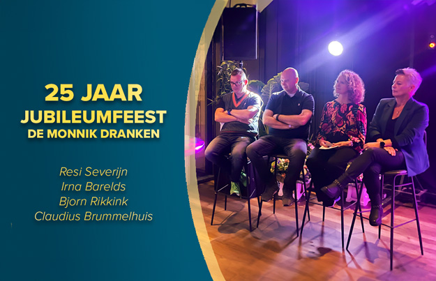 Jubileumfeest De Monnik Dranken bij Skik Borrels & Bites in Denekamp